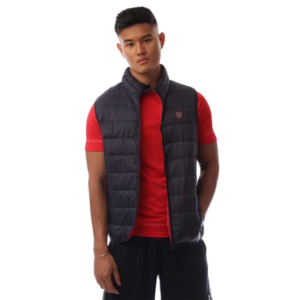 Jack And Jones Mens Wilson Lightweight Vest / Navy